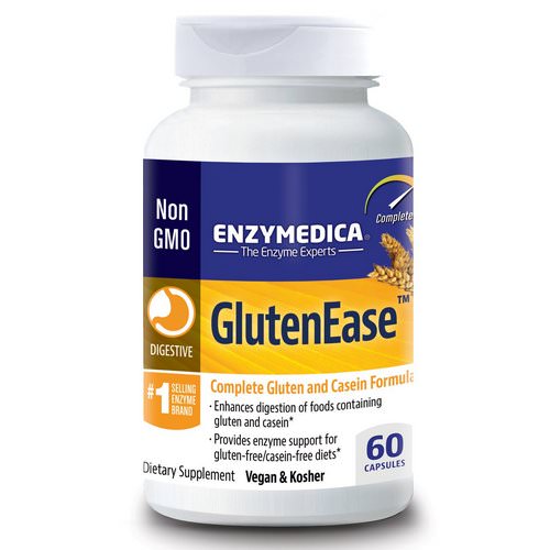 Enzymedica, GlutenEase, 60 Capsules فوائد