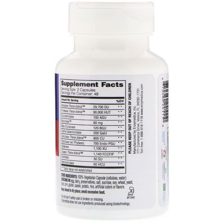 Enzymedica, MucoStop, 96 Capsules:أنفلونزا, سعال