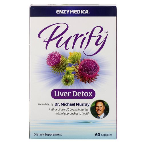 Enzymedica, Purify, Liver Detox, 60 Capsules فوائد