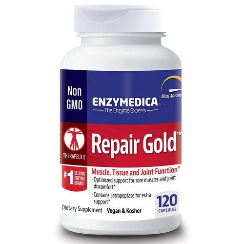 Enzymedica, Repair Gold, 120 Capsules فوائد