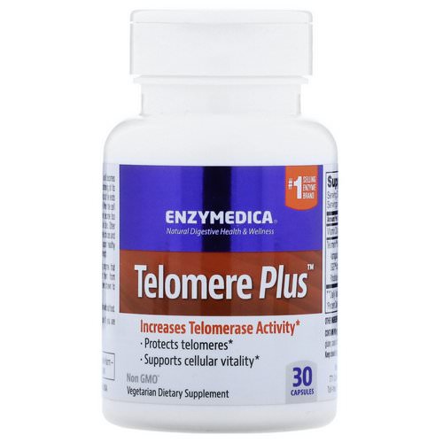 Enzymedica, Telomere Plus, 30 Capsules فوائد