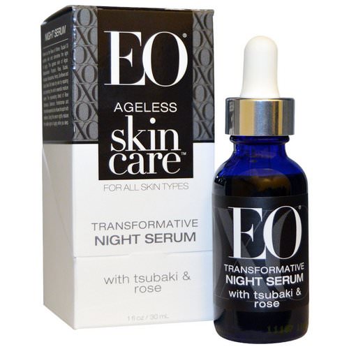 EO Products, Ageless Skin Care, Transformative Night Serum, 1 fl oz (30 ml) فوائد
