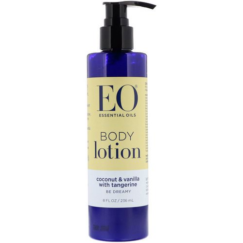 EO Products, Body Lotion, Coconut & Vanilla with Tangerine, 8 fl oz (236 ml) فوائد