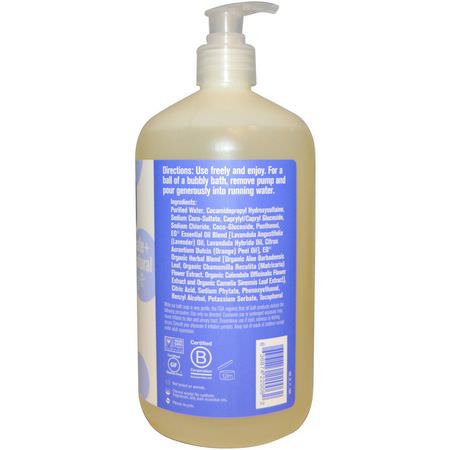 EO Products, Everyone Soap for Every Kid, Lavender Lullaby, 32 fl oz (960 ml):جل الاستحمام, غس,ل جسم الطفل