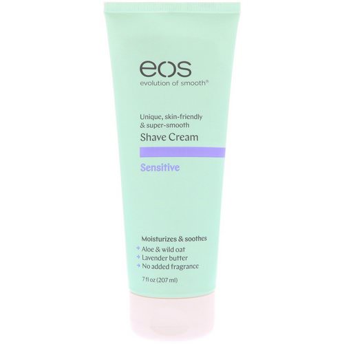 EOS, Shave Cream, Sensitive, 7 fl oz (207 ml ) فوائد