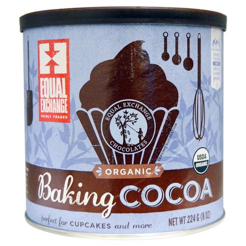 Equal Exchange, Organic Baking Cocoa, 8 oz (224 g) فوائد