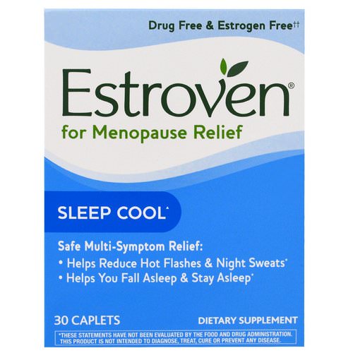 Estroven, Menopause Relief, Sleep Cool, 30 Caplets فوائد