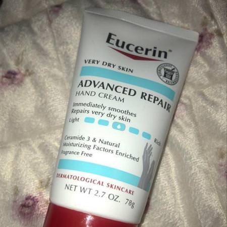 Eucerin Hand Cream Creme Dry Itchy Skin - حكة في البشرة, جافة, علاج البشرة, كريم لليدين كريم