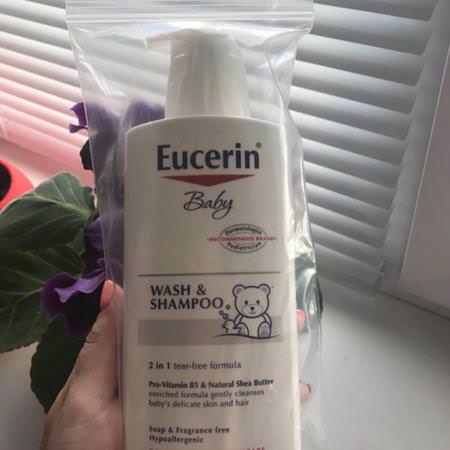 Eucerin All-in-One Baby Shampoo Body Wash Baby Body Wash Shower Gel