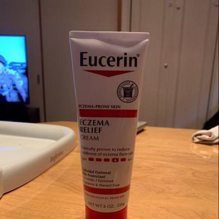 Eucerin Eczema Dry Itchy Skin - حكة في الجلد, جافة, الأكزيما, علاج الجلد