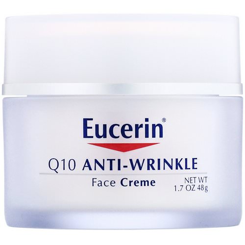 Eucerin, Q10 Anti-Wrinkle Face Creme, 1.7 oz (48 g) فوائد