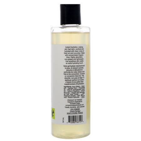 European Soaps, Pre de Provence, Aloe Body Gel, 8 fl oz (240 ml):الأل,ة فيرا للعناية بالبشرة, علاج البشرة