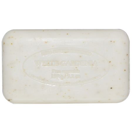 European Soaps, Pre de Provence, Bar Soap, White Gardenia, 5.2 oz (150 g):صاب,ن زبدة الشيا