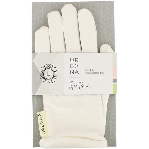 European Soaps, Urbana, Spa Prive, Bamboo Moisturizing Gloves, 1 Pair فوائد
