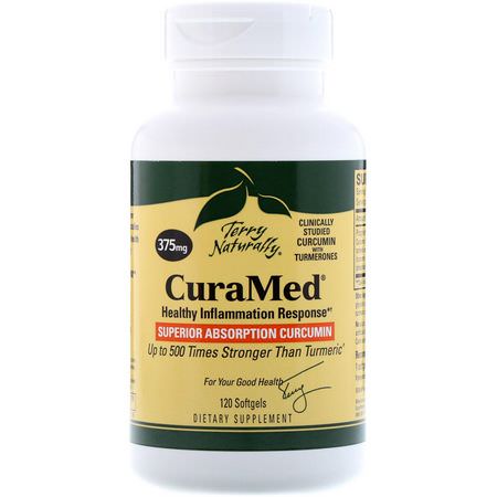 EuroPharma Terry Naturally Turmeric Curcumin Formulas - الكركمين, الكركم, مضادات الأكسدة, المكملات الغذائية