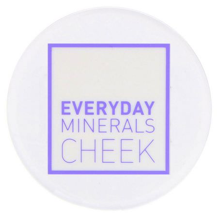Everyday Minerals, Cheek Blush, Fresh Rose Blossom, .17 oz (4.8 g):Blush, Cheeks