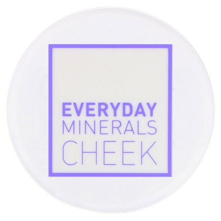 Everyday Minerals, Cheek Blush, Peony Petal, .17 oz (4.8 g):Blush, Cheeks