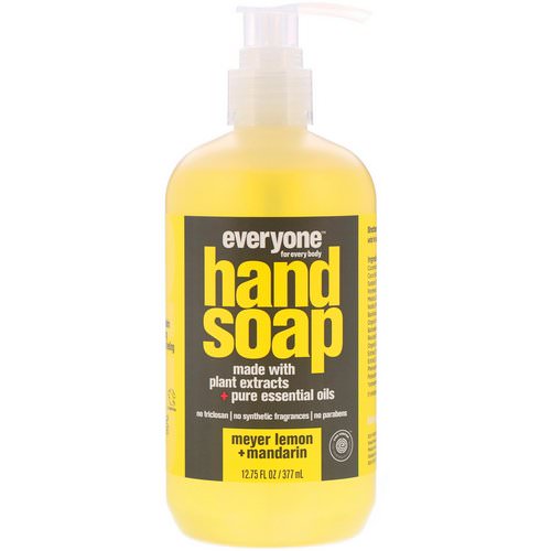 Everyone, Hand Soap, Meyer Lemon + Mandarin, 12.75 fl oz (377 ml) فوائد