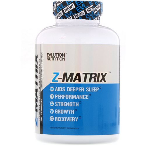 EVLution Nutrition, Z Matrix, 240 Capsules فوائد