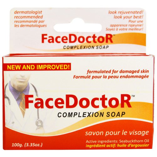 Face Doctor, FaceDoctor Complexion Soap, 3.35 oz (100 g) فوائد