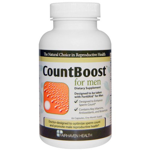 Fairhaven Health, CountBoost for Men, 60 Capsules فوائد