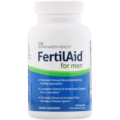Fairhaven Health, FertilAid for Men, 90 Capsules فوائد