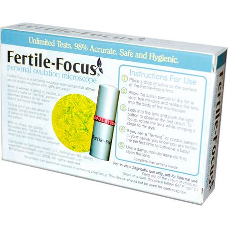 Fairhaven Health, Fertile-Focus, 1 Personal Ovulation Microscope:اختبارات الإباضة, الحمل
