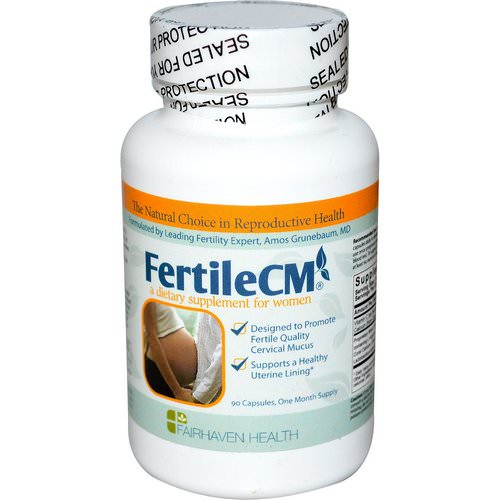 Fairhaven Health, FertileCM, 90 Veggie Caps فوائد