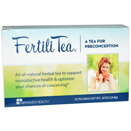 Fairhaven Health, FertiliTea for Women, 16 Tea Bags, .87 oz (24.8 g) فوائد