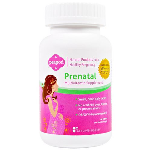 Fairhaven Health, Prenatal Mutlivitamin Supplement, 60 Tablets فوائد