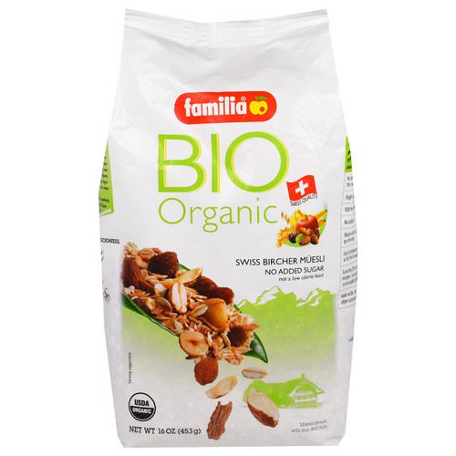 Familia, Bio Organic, Swiss Bircher Muesli, 16 oz (453 g) فوائد