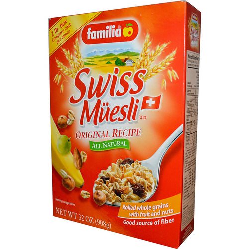 Familia, Swiss Muesli, Original Recipe, 32 oz (908 g) فوائد