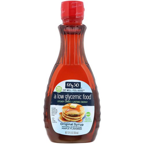 Fifty 50, Original Syrup, Maple Flavored, 12 fl oz (355 ml) فوائد