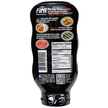 Fini Modena, Reduction of Balsamic Vinegar of Modena, 8.45 fl oz (250 ml):الخل, الخل