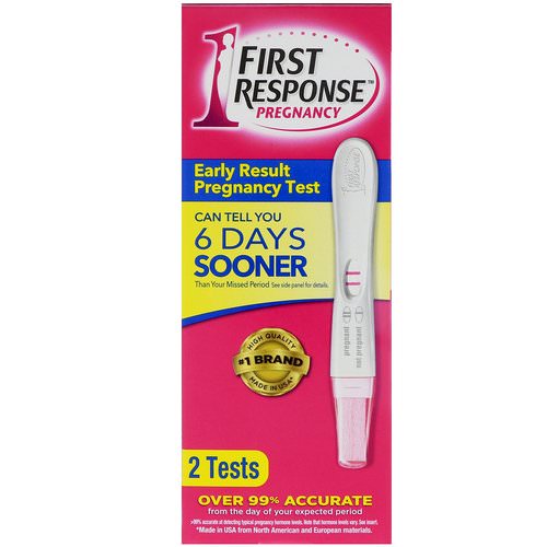 First Response, Early Result Pregnancy, 2 Tests فوائد