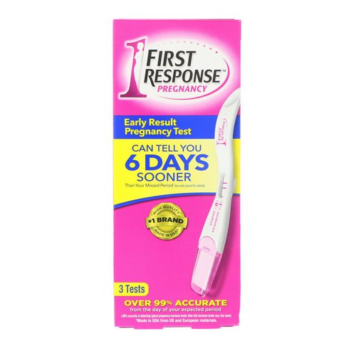 First Response, Early Result Pregnancy Test, 3 Tests فوائد