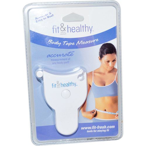 Fit & Fresh, Fit & Healthy, Body Tape Measure, 1 Tape Measure فوائد