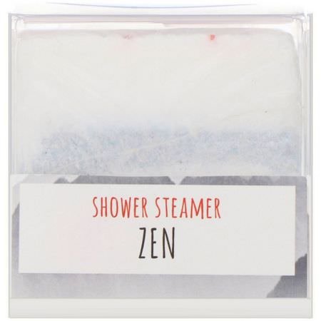 Fizz & Bubble, Shower Steamer, Zen, 3.8 oz (108 g):الر,ائح, الدش