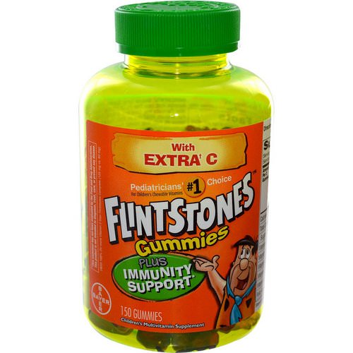 Flintstones, Children's Multivitamin, Plus Immune Support, 150 Gummies فوائد