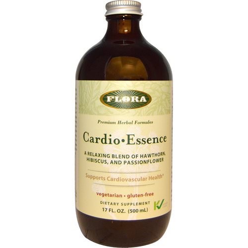 Flora, Cardio•Essence, Gluten-Free, 17 fl oz (500 ml) فوائد