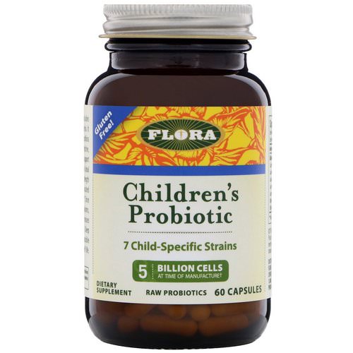 Flora, Children's Probiotic, 60 Capsules فوائد