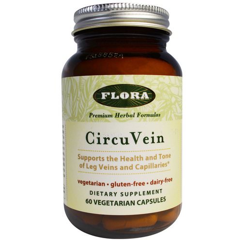 Flora, CircuVein, 60 Veggie Caps فوائد