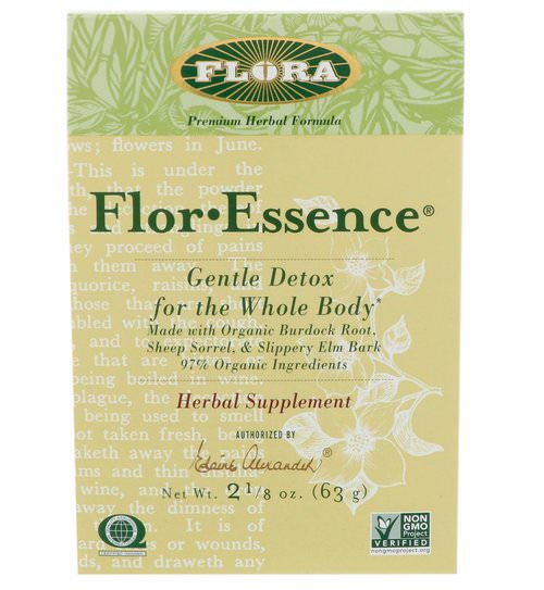 Flora, Flor·Essence, Gentle Detox for the Whole Body, 2 1/8 oz (63 g) فوائد