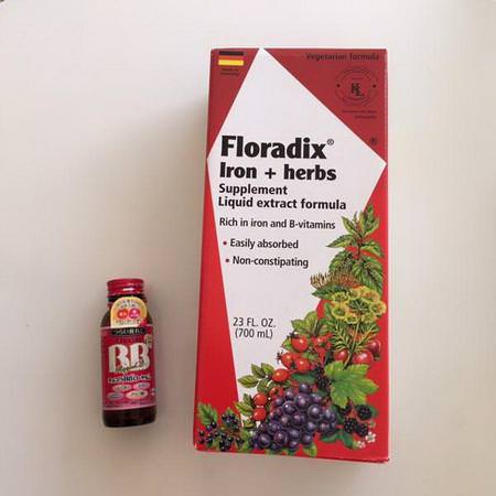 Flora Iron Herbal Formulas - العشبية, المعالجة المثلية, الأعشاب, الحديد