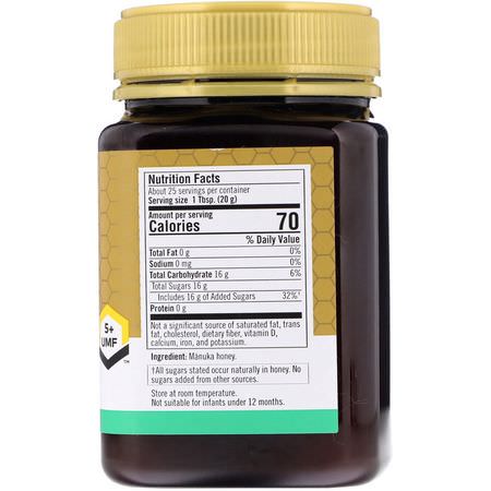 Flora, Manuka Honey, MGO 100+, 17.6 oz (500 g):عسل مان,كا, منتجات النحل