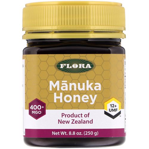 Flora, Manuka Honey, MGO 400+, 8.8 oz (250 g) فوائد