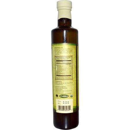Flora, Organic Extra Virgin Olive Oil, 17 fl oz (500 ml):زيت الزيت,ن ,الخل