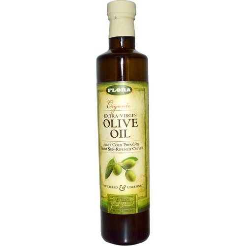 Flora, Organic Extra Virgin Olive Oil, 17 fl oz (500 ml) فوائد