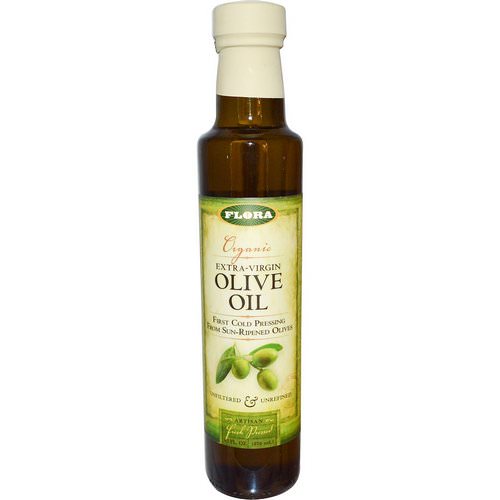 Flora, Organic Extra-Virgin Olive Oil, 8.5 fl oz (250 ml) فوائد