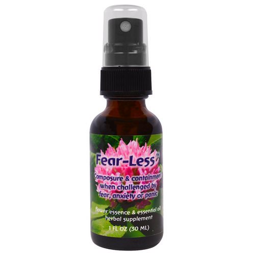 Flower Essence Services, Fear-Less, Flower Essence & Essential Oil, 1 fl oz (30 ml) فوائد
